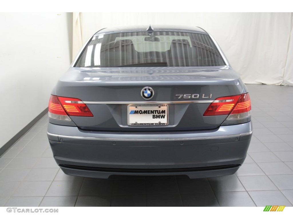 2006 7 Series 750Li Sedan - Michigan Blue Metallic / Black/Lava Blue photo #11