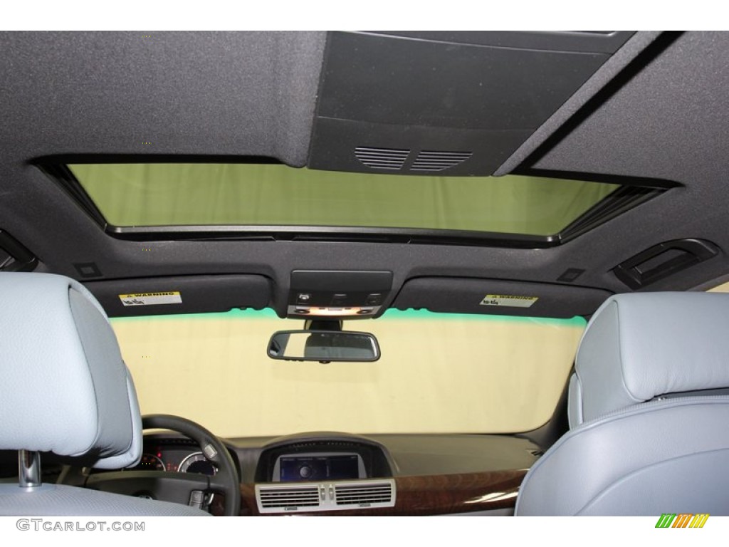 2006 7 Series 750Li Sedan - Michigan Blue Metallic / Black/Lava Blue photo #36