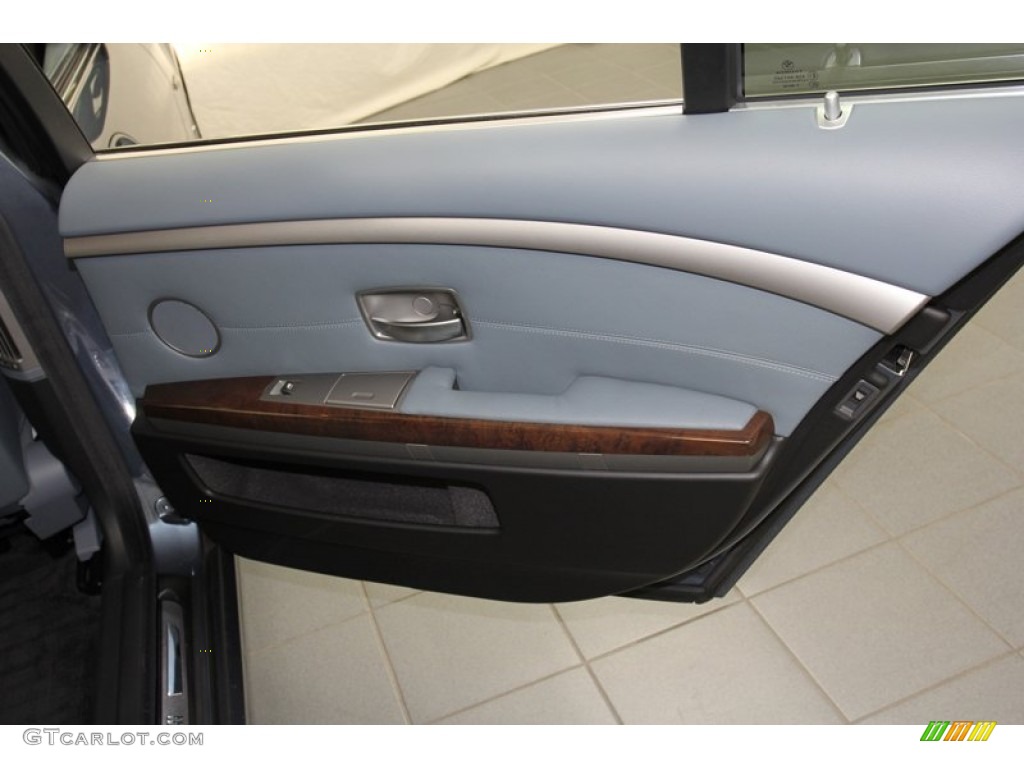 2006 7 Series 750Li Sedan - Michigan Blue Metallic / Black/Lava Blue photo #44
