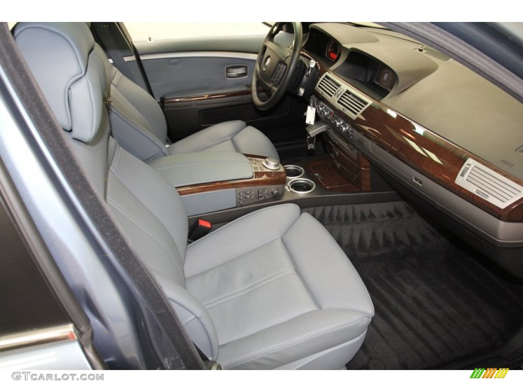 2006 7 Series 750Li Sedan - Michigan Blue Metallic / Black/Lava Blue photo #46