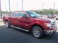 2013 Ruby Red Metallic Ford F150 XLT SuperCrew  photo #8