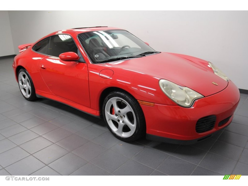Guards Red 2003 Porsche 911 Carrera 4S Coupe Exterior Photo #71023723