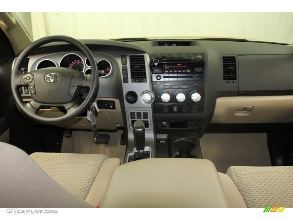 2010 Tundra CrewMax - Sandy Beach Metallic / Sand Beige photo #4