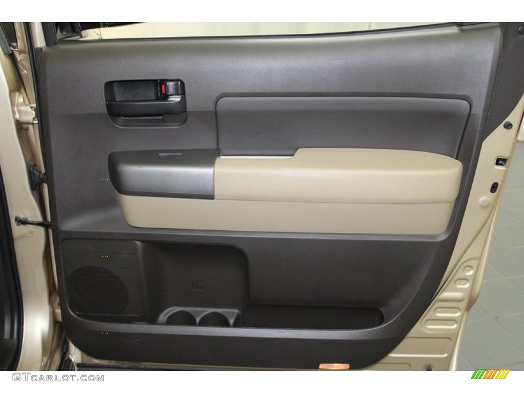 2010 Tundra CrewMax - Sandy Beach Metallic / Sand Beige photo #39