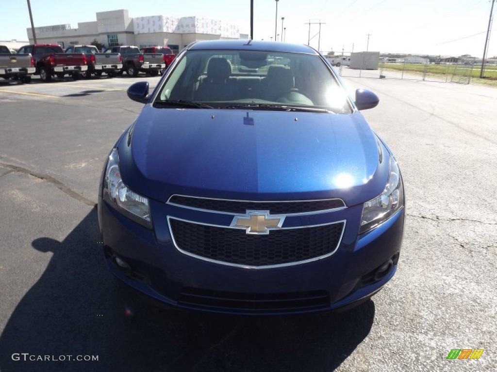 2013 Cruze LT - Blue Topaz Metallic / Medium Titanium photo #2