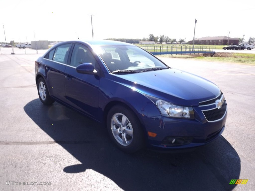 2013 Cruze LT - Blue Topaz Metallic / Medium Titanium photo #3