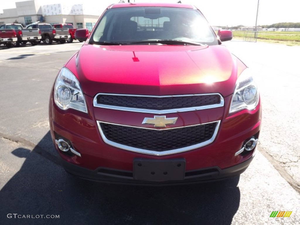 2013 Equinox LT - Crystal Red Tintcoat / Jet Black photo #2