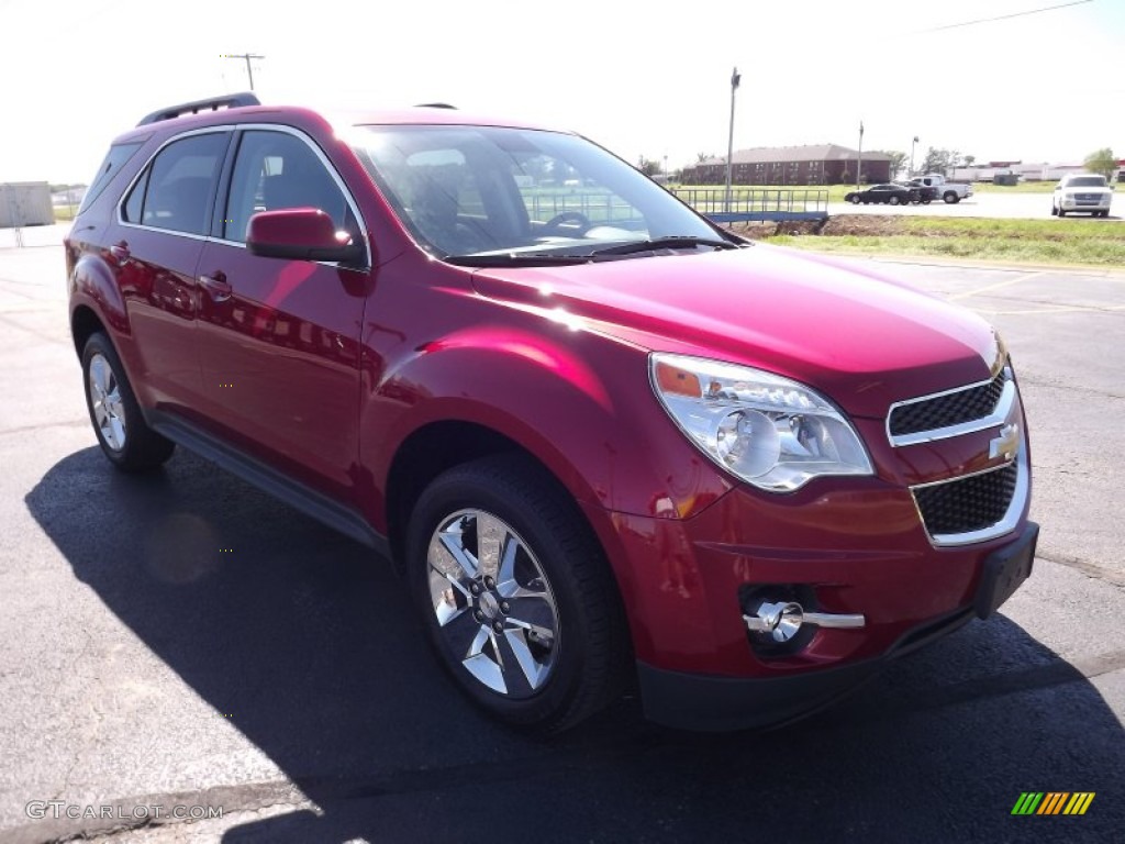 2013 Equinox LT - Crystal Red Tintcoat / Jet Black photo #3