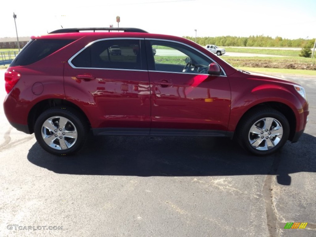 2013 Equinox LT - Crystal Red Tintcoat / Jet Black photo #4