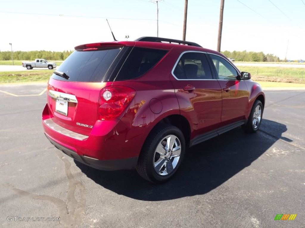 2013 Equinox LT - Crystal Red Tintcoat / Jet Black photo #5