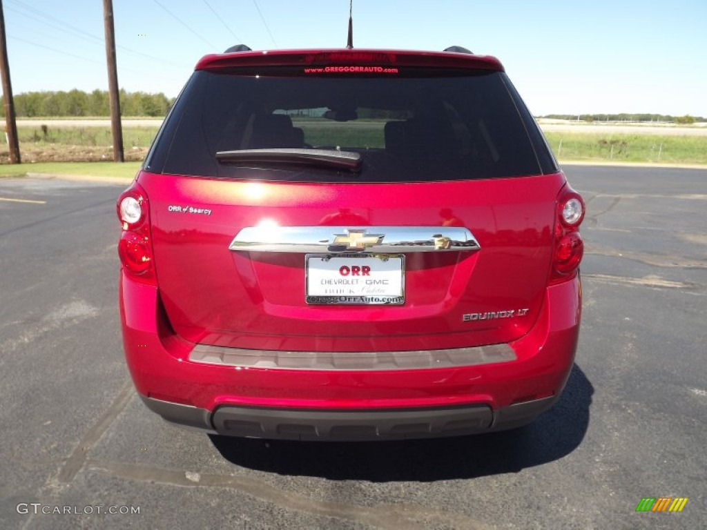 2013 Equinox LT - Crystal Red Tintcoat / Jet Black photo #6