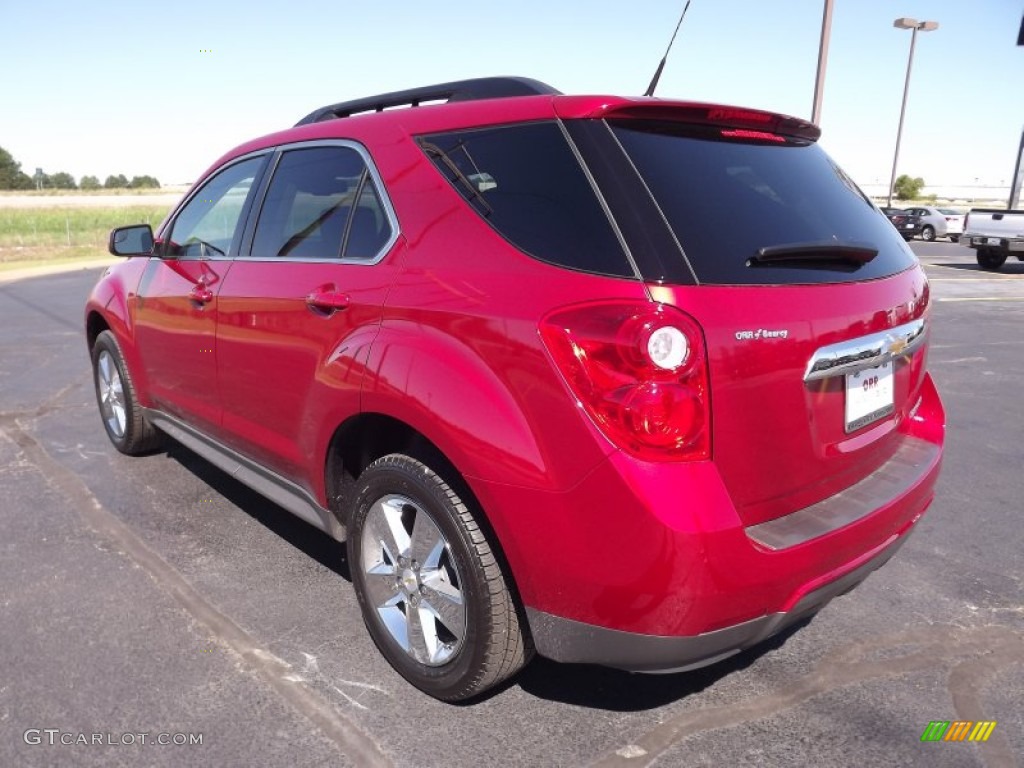 2013 Equinox LT - Crystal Red Tintcoat / Jet Black photo #7