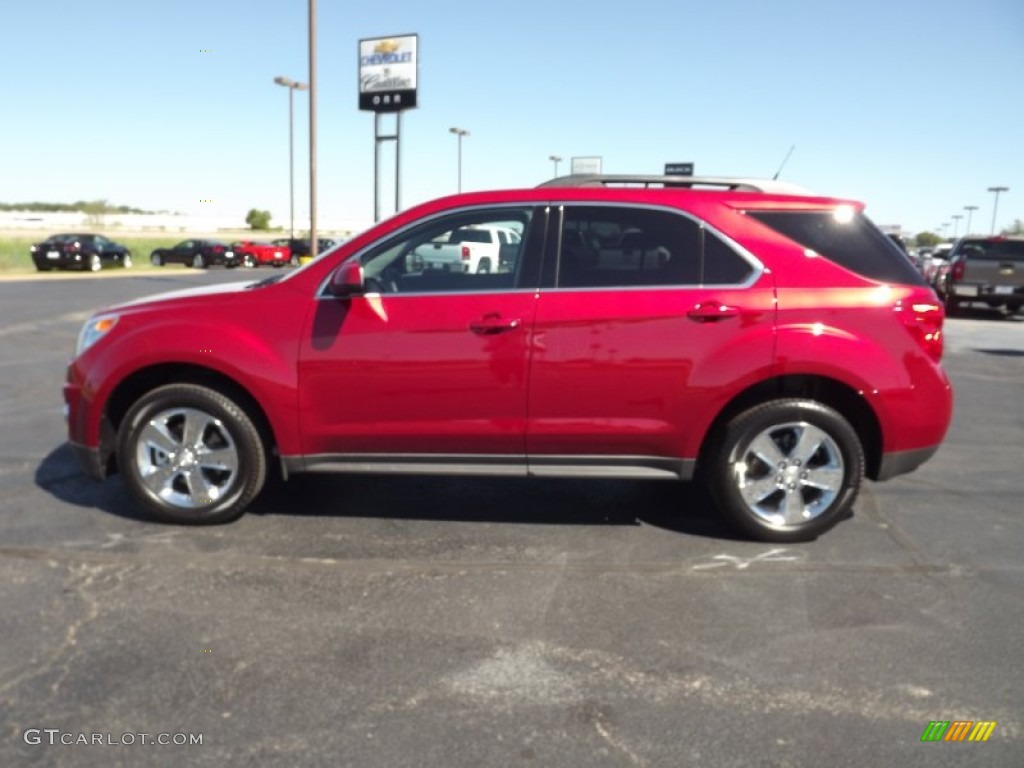 2013 Equinox LT - Crystal Red Tintcoat / Jet Black photo #8