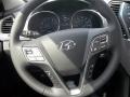 Gray 2013 Hyundai Santa Fe Sport 2.0T Steering Wheel