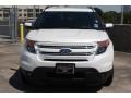 2012 White Platinum Tri-Coat Ford Explorer Limited  photo #2