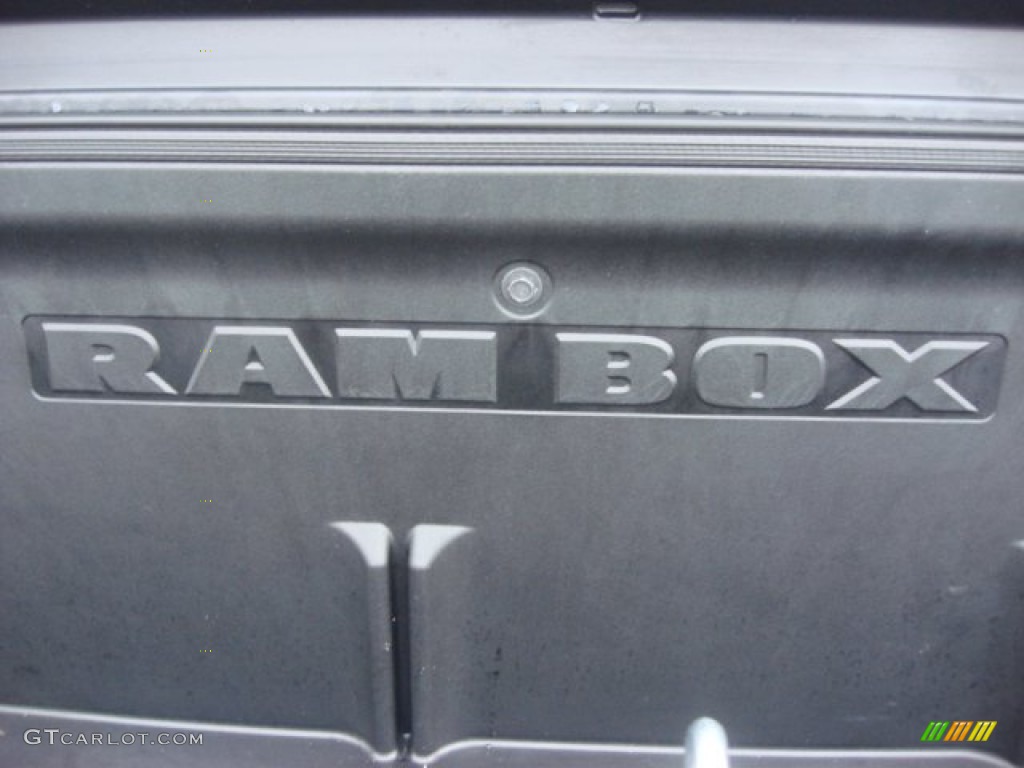 2011 Ram 1500 Laramie Crew Cab 4x4 - Deep Water Blue Pearl / Dark Slate Gray/Medium Graystone photo #34