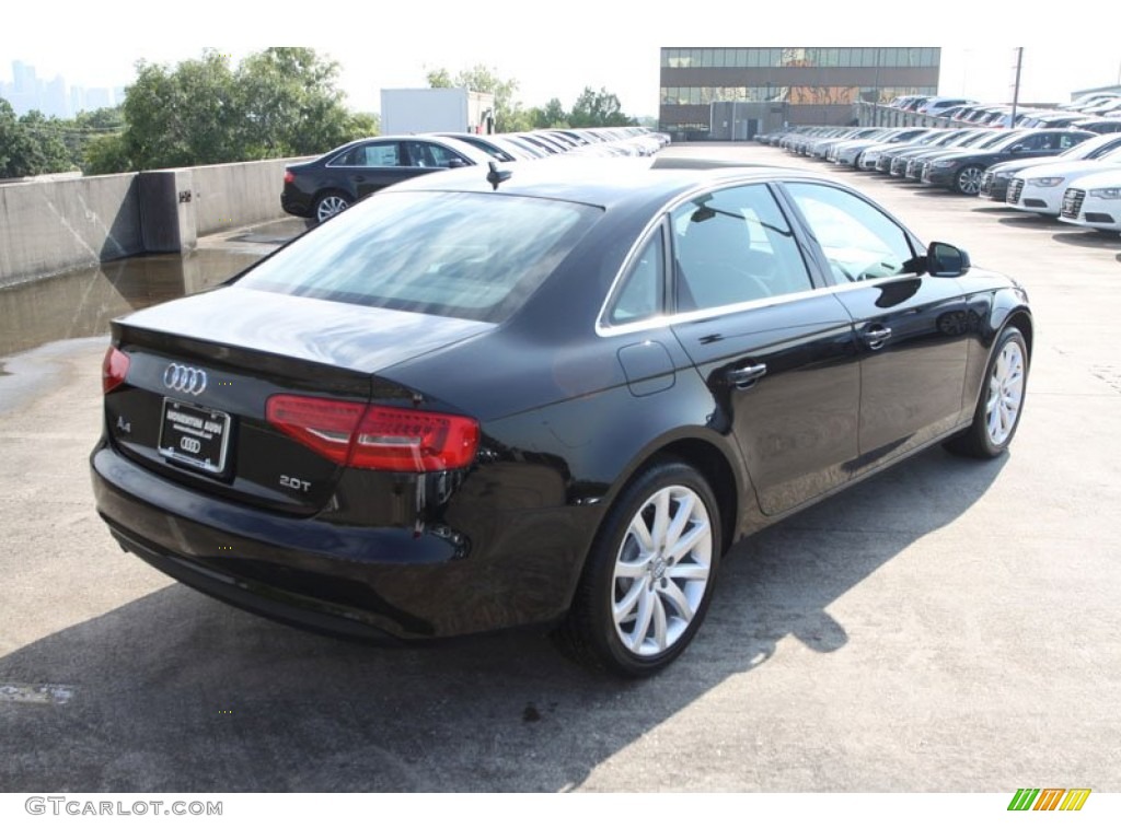 2013 A4 2.0T Sedan - Brilliant Black / Black photo #8