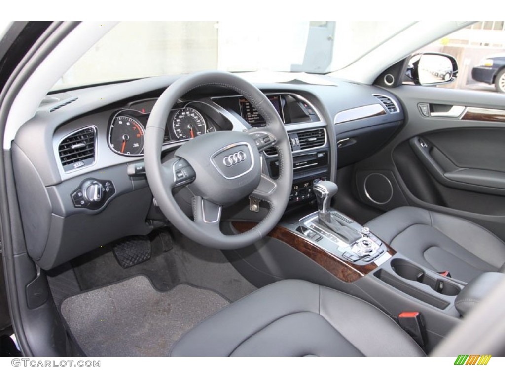 2013 A4 2.0T Sedan - Brilliant Black / Black photo #11