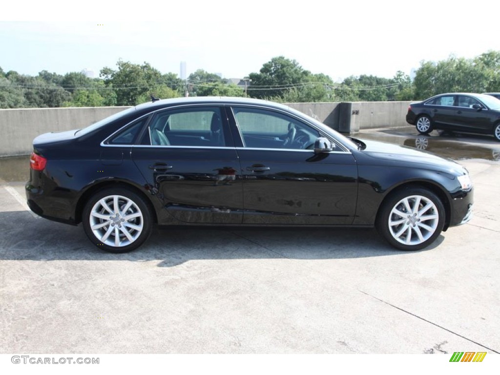 2013 A4 2.0T Sedan - Brilliant Black / Black photo #9