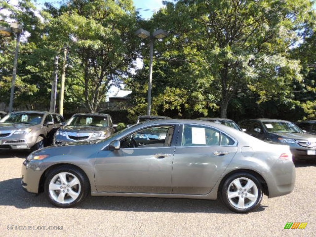 2010 TSX Sedan - Polished Metal Metallic / Taupe photo #4