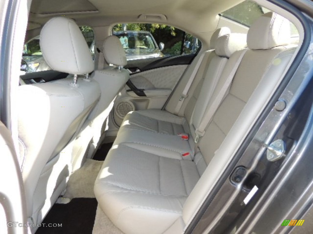 2010 TSX Sedan - Polished Metal Metallic / Taupe photo #9