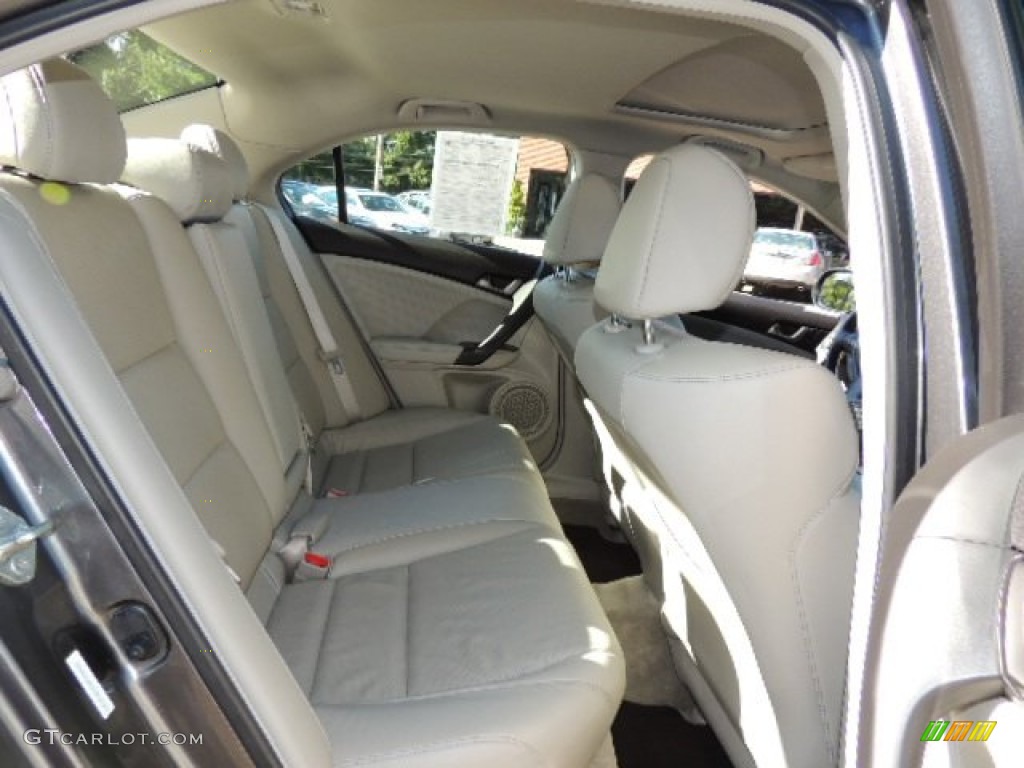 2010 TSX Sedan - Polished Metal Metallic / Taupe photo #27