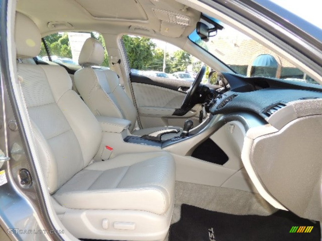 2010 TSX Sedan - Polished Metal Metallic / Taupe photo #29