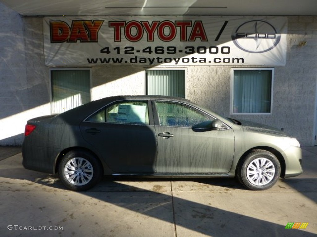 2012 Camry LE - Cypress Green Pearl / Ivory photo #1