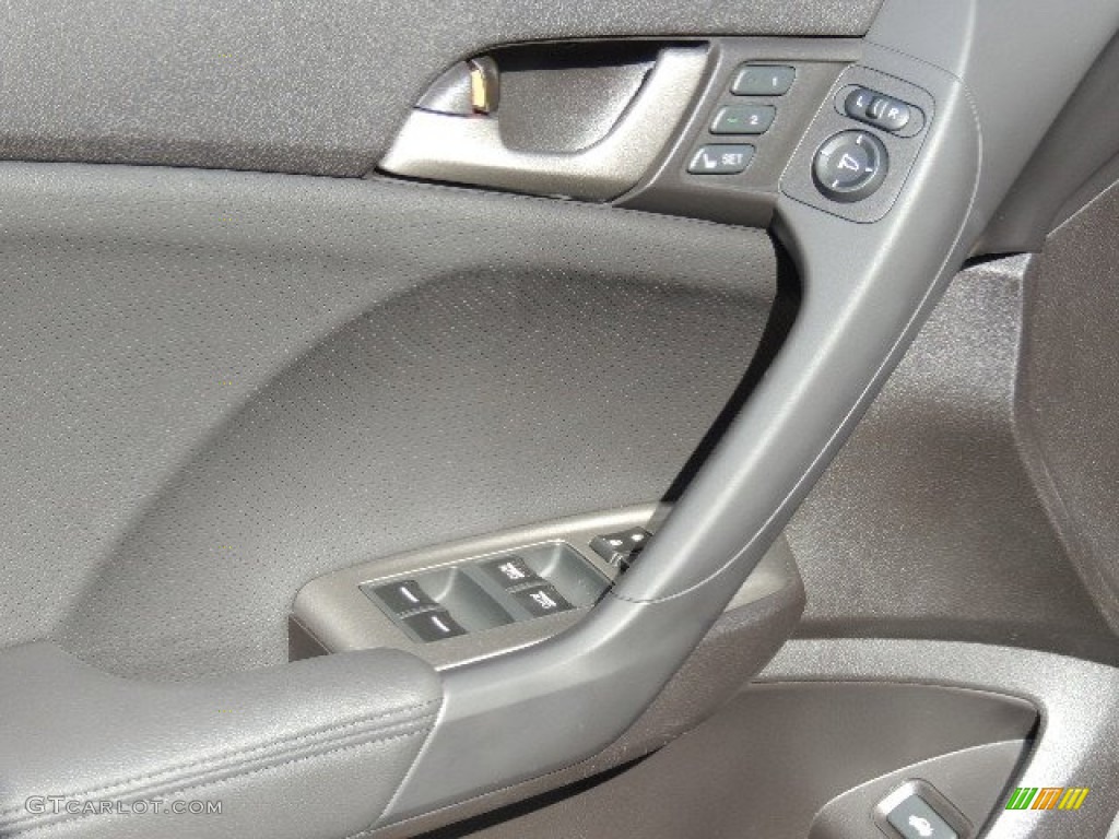 2010 TSX V6 Sedan - Polished Metal Metallic / Ebony photo #12