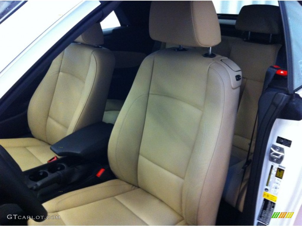 2013 1 Series 128i Convertible - Alpine White / Taupe photo #9