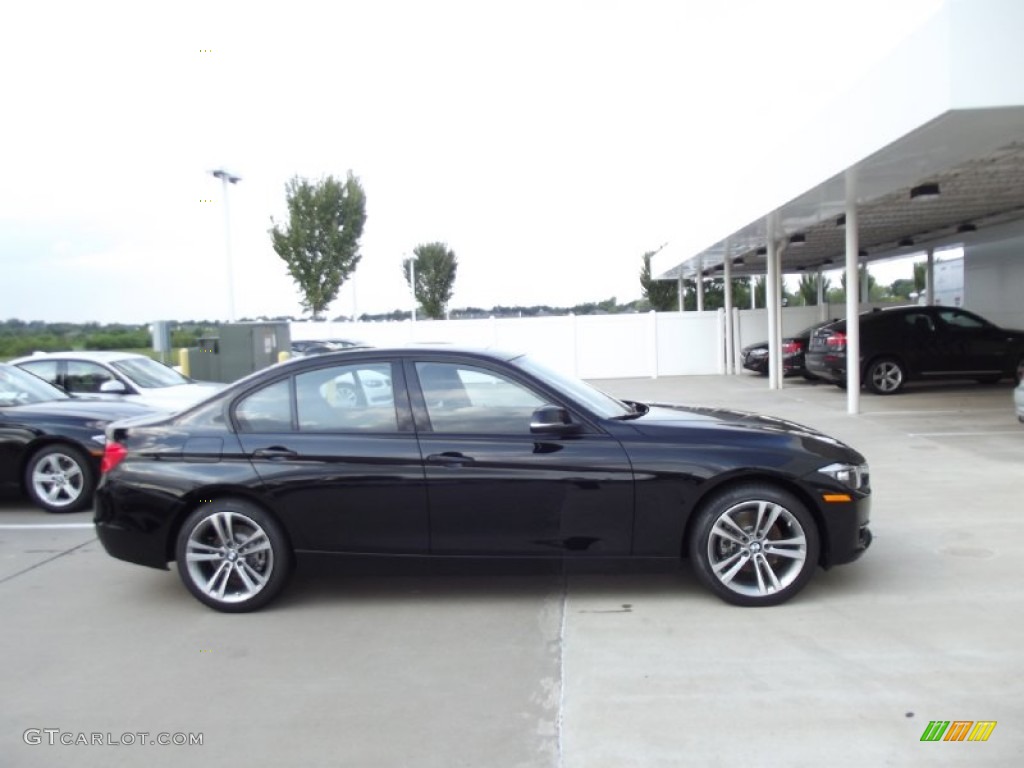 2013 3 Series 328i Sedan - Jet Black / Black photo #6