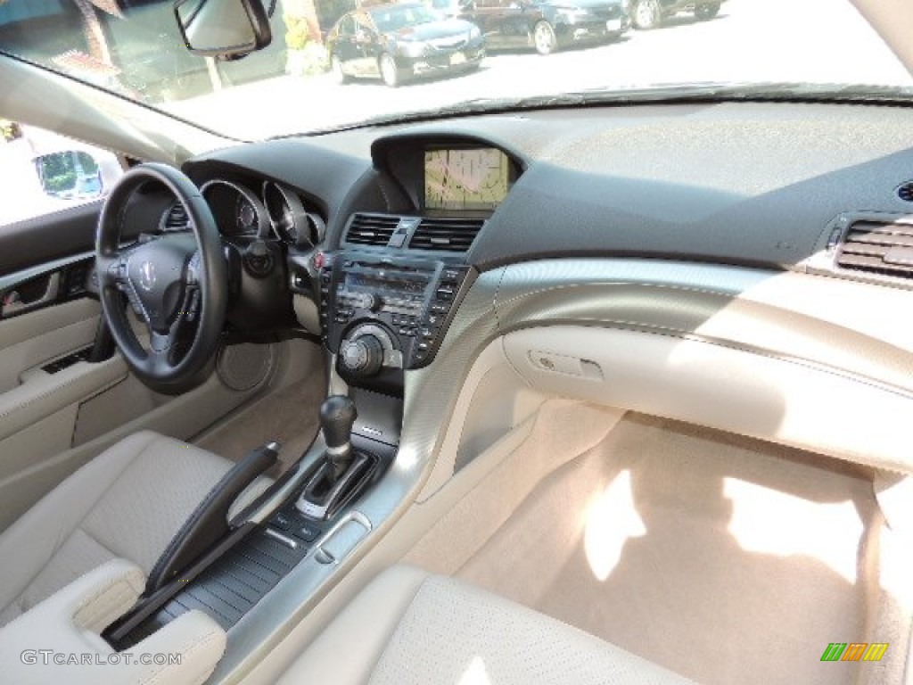 2010 Acura TL 3.5 Technology Taupe Dashboard Photo #71033441