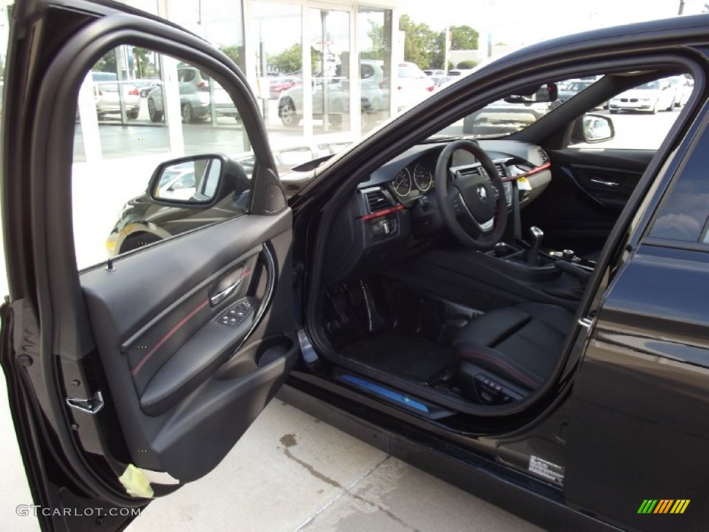2013 3 Series 328i Sedan - Jet Black / Black photo #12