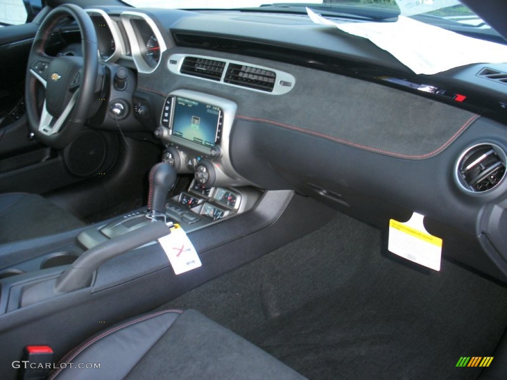 2013 Chevrolet Camaro ZL1 Convertible Black Dashboard Photo #71034017
