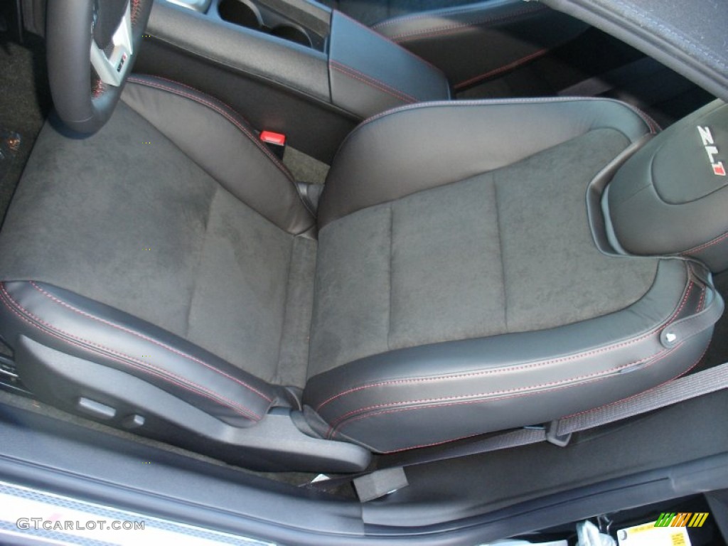 Black Interior 2013 Chevrolet Camaro ZL1 Convertible Photo #71034038