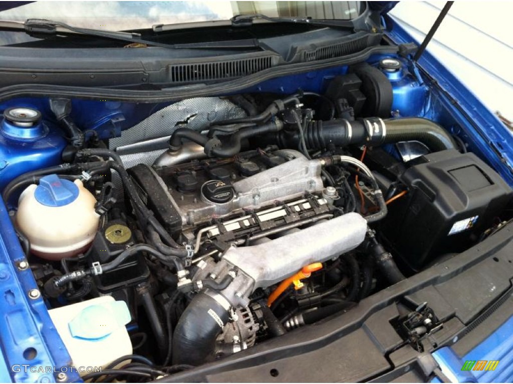 2004 Jetta GLI 1.8T Sedan - Blue Lagoon Metallic / Black photo #8