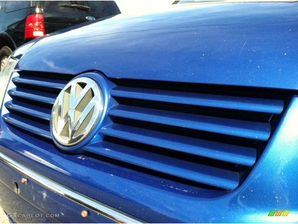 2004 Jetta GLI 1.8T Sedan - Blue Lagoon Metallic / Black photo #10
