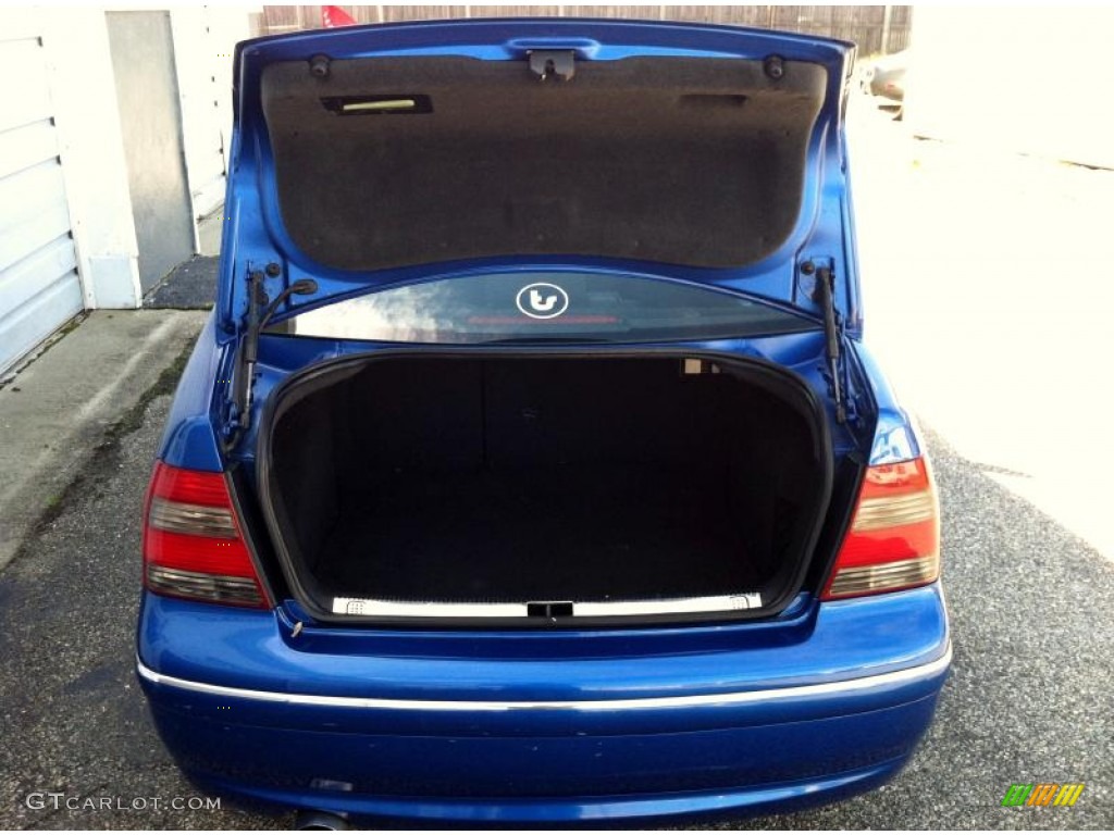 2004 Jetta GLI 1.8T Sedan - Blue Lagoon Metallic / Black photo #16