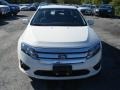 2012 White Platinum Tri-Coat Ford Fusion SE V6  photo #3