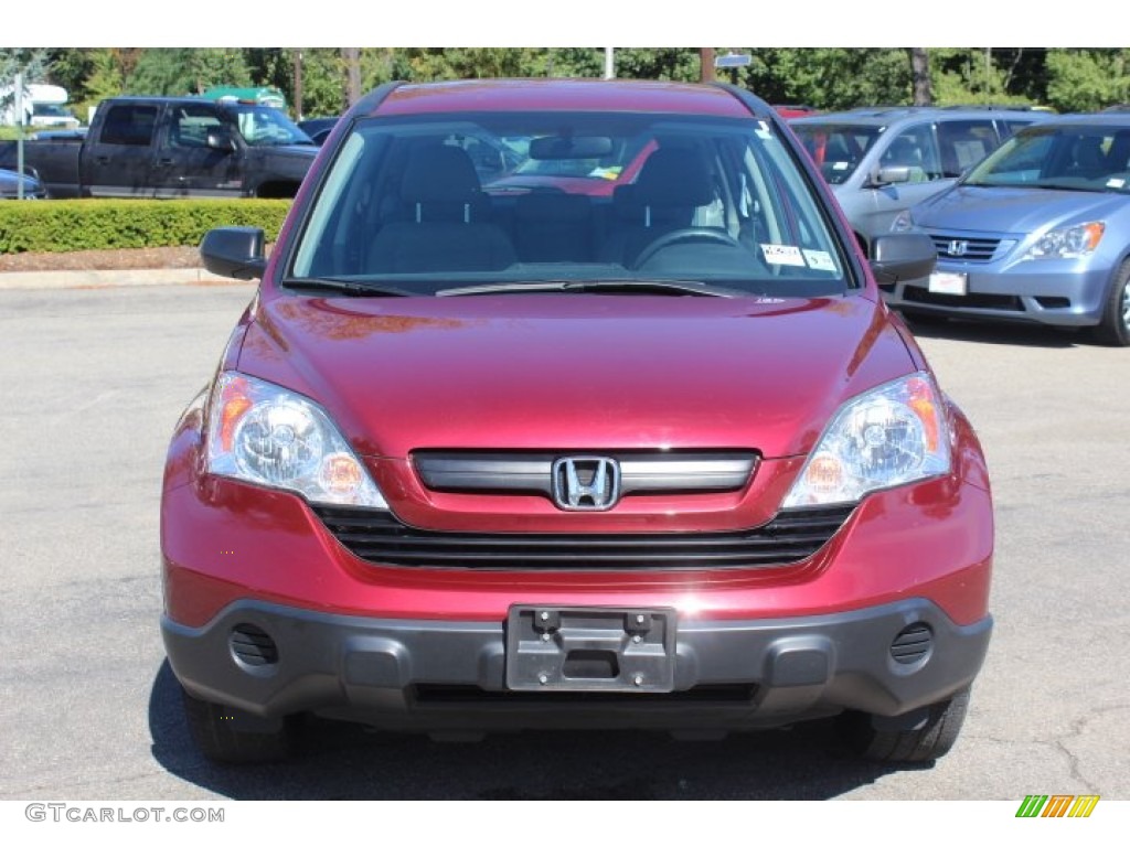 2009 CR-V LX 4WD - Tango Red Pearl / Gray photo #2