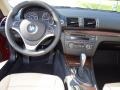 Savanna Beige 2013 BMW 1 Series 128i Coupe Dashboard