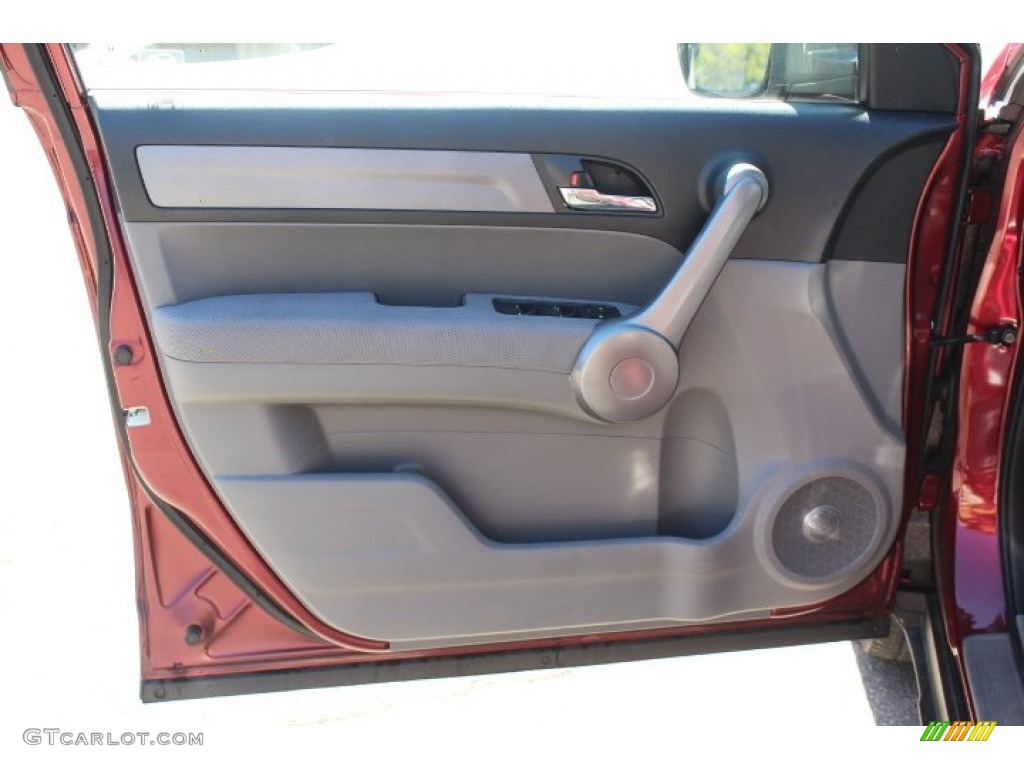 2009 CR-V LX 4WD - Tango Red Pearl / Gray photo #9