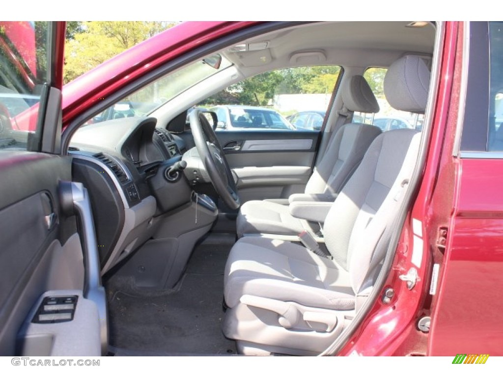 2009 CR-V LX 4WD - Tango Red Pearl / Gray photo #11