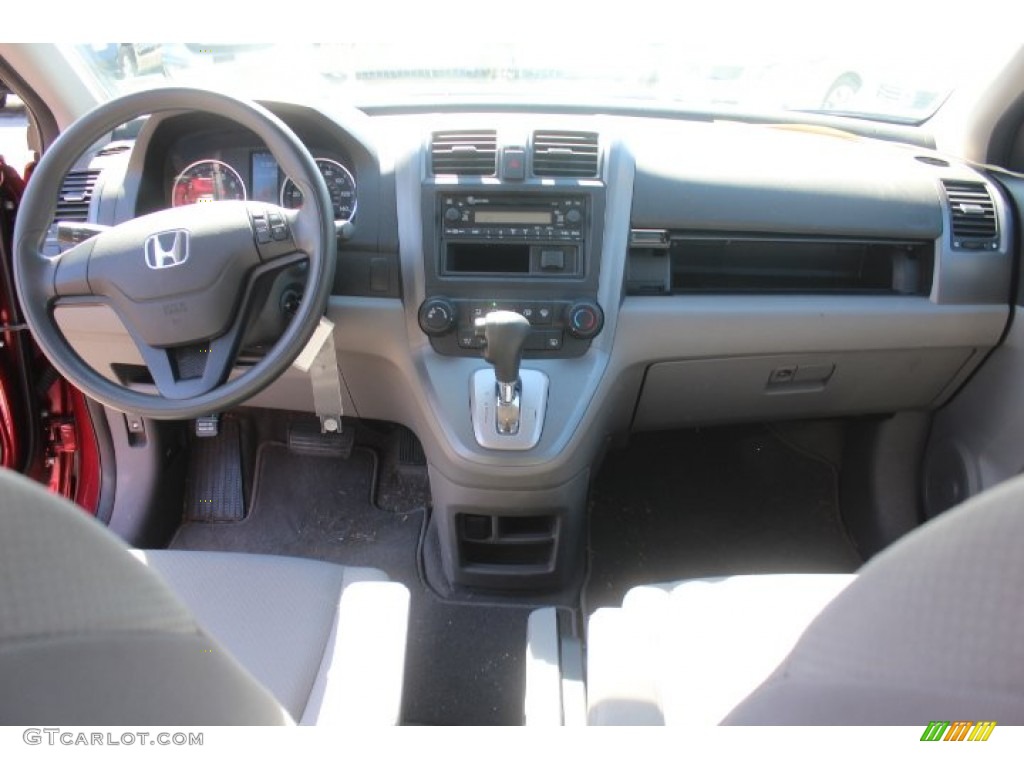 2009 CR-V LX 4WD - Tango Red Pearl / Gray photo #12