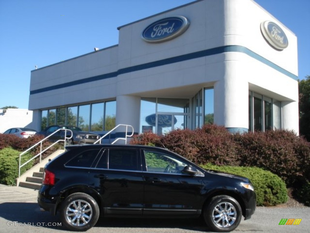 2012 Edge Limited AWD - Black / Charcoal Black photo #1