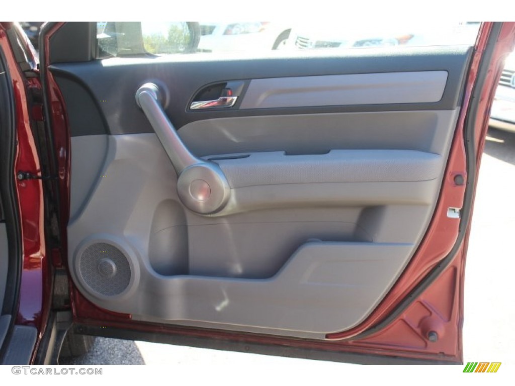 2009 CR-V LX 4WD - Tango Red Pearl / Gray photo #21