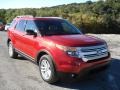 2011 Bordeaux Reserve Red Metallic Ford Explorer XLT 4WD  photo #2