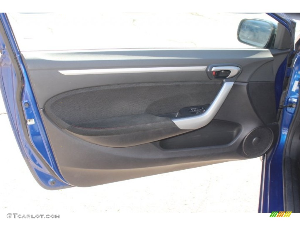 2008 Civic Si Coupe - Fiji Blue Pearl / Black photo #9