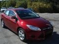 2013 Ruby Red Ford Focus SE Sedan  photo #2