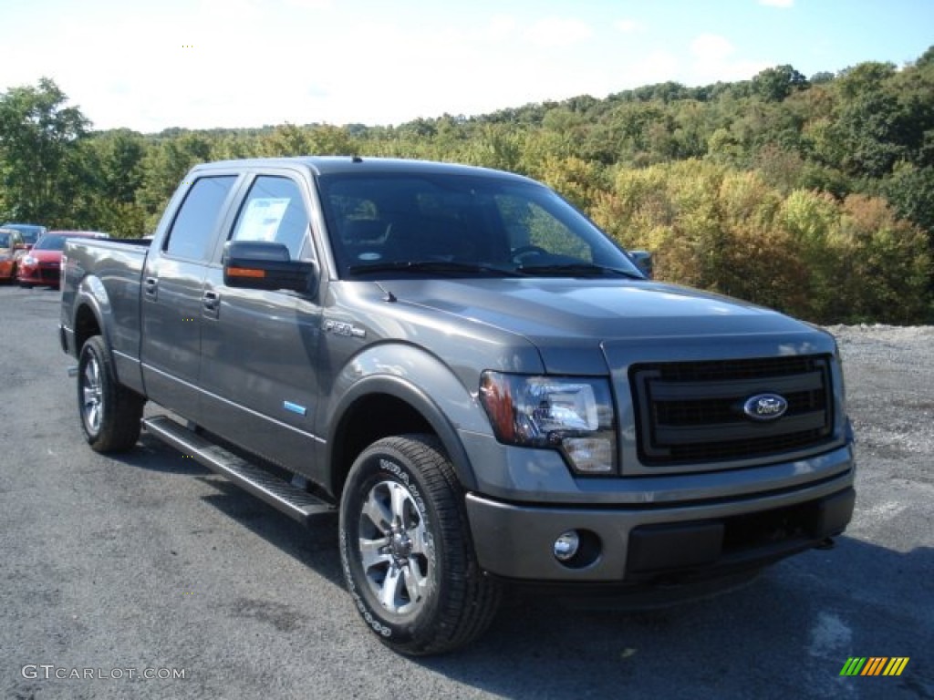Sterling Gray Metallic 2013 Ford F150 FX4 SuperCrew 4x4 Exterior Photo #71036943